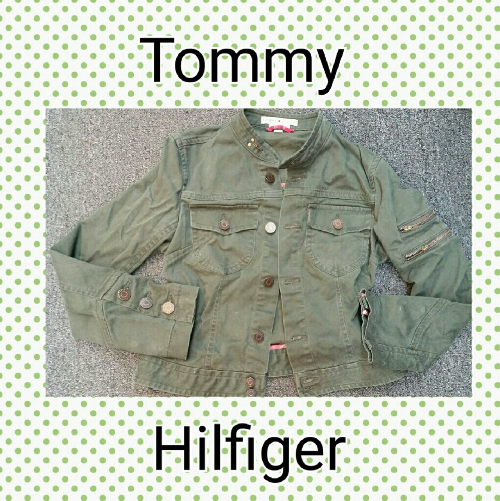 Tommy Hilfiger Olive Utility Jacket